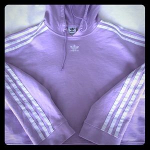 never worn adidas cropped hoodie